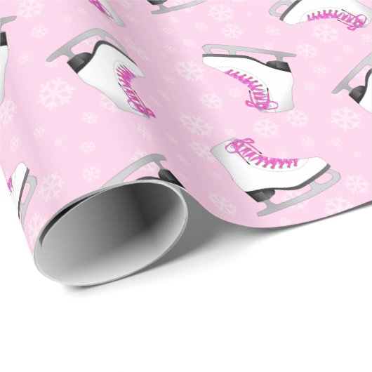 Roze tekenpatroon cadeaupapier (Rol Hoek)