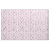 Roze tekenpatroon stof (Yard (91,4 cm))