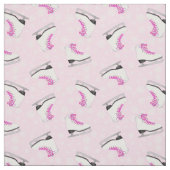 Roze tekenpatroon stof (Swatch)