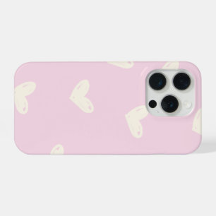 Roze telefoon achterkant hoes iPhone 15 pro case