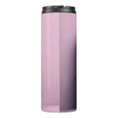 Roze telefooncabine Thermische Tumbler Thermosbeker (Achterkant)