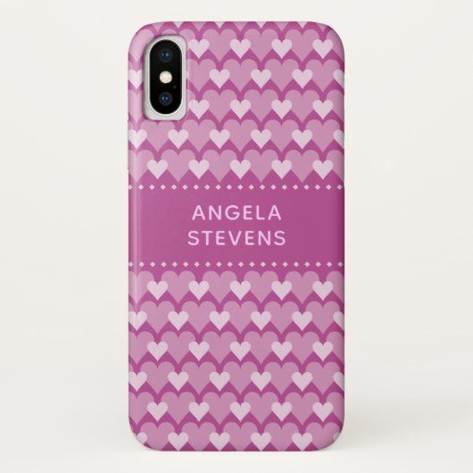 Roze telefoongesprekken Case-Mate iPhone case (Achterkant)