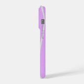 Roze telefoonhoesje iPhone hoesje (Linkerkant)