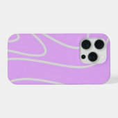 Roze telefoonhoesje iPhone hoesje (Achterkant horizontaal)