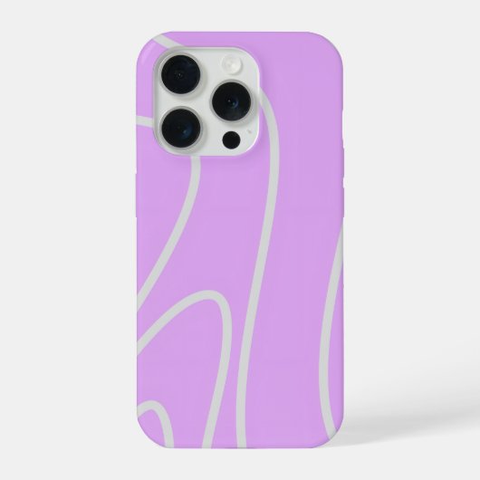 Roze telefoonhoesje iPhone hoesje (Achterkant)