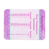 Roze Temperatuur Conversie Bakmagneet Magneet (Horizontaal)