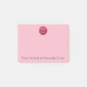 Roze Tennis Ball Post-it® Notes (Voorkant)
