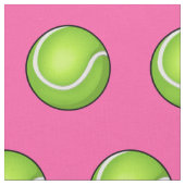 Roze Tennis Ball Stof (Close Up)