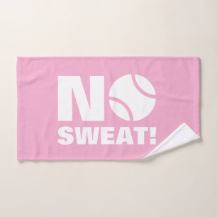 Roze tennis sportshanddoek voor speler en coach handdoek