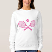 Roze tennis trui (Voorkant)