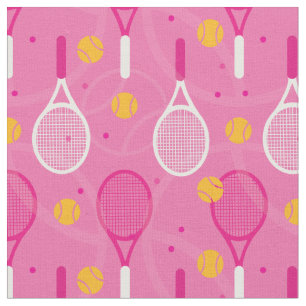 Roze tennisracks stof
