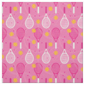 Roze tennisracks stof (Swatch)