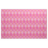 Roze tennisracks stof (Fat Quarter)