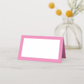 Roze Tent Stijl Plaats Kaarten Plaatskaartje