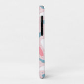 Roze Terrazzo Patroon Case-Mate iPhone Case (Achterkant/links)