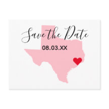 Roze Texas Red Heart sla de datum op