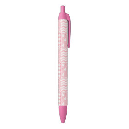 Roze Texturen Zwarte Inkt Pen