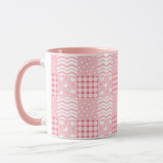 Roze Textures Mok (Links)