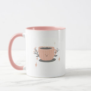 Roze Textuur Koffiekoppen & Mokken