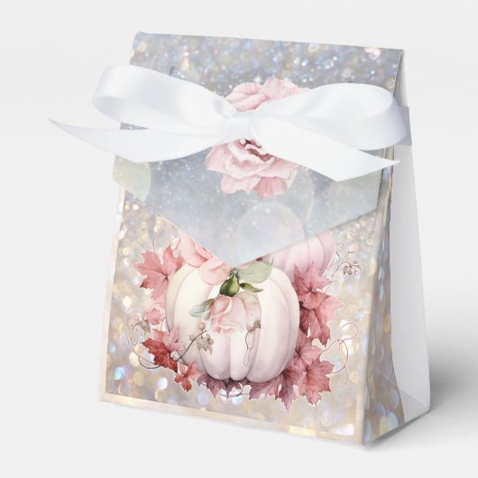 Roze Thanksgiving Bedankdoosjes (Voorkant Zijde)