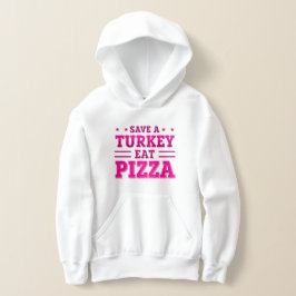 roze Thanksgiving red kalkoen pizza