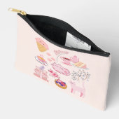 Roze Theekatten Etui (Open)