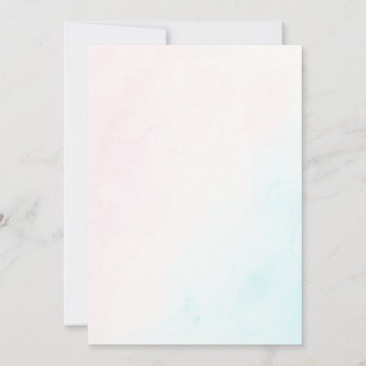 Roze Theepartij Tijd Vier Thema Verjaardag Kaart (Achterkant)