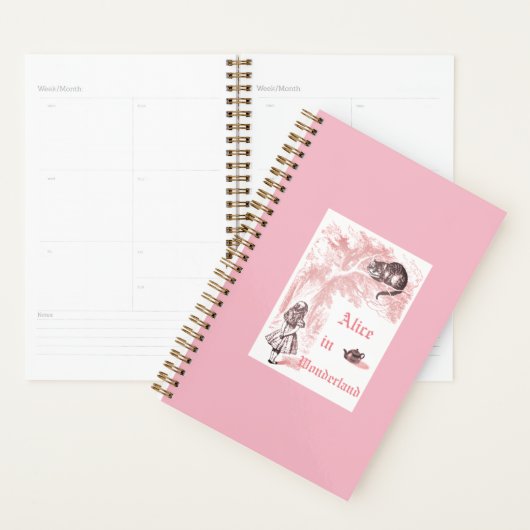 Roze thema  Alice in Wonderland Tea Party Planner (Display)
