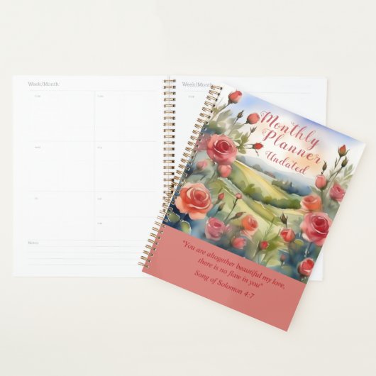 Roze thema Rozen Planner (Display)