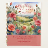 Roze thema Rozen Planner (Voorkant)
