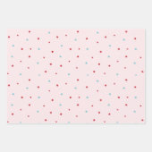 Roze Thema Vakantie Inpakken Papieren Bladen Inpakpapier Vel (Voorkant 2)