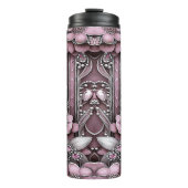 Roze thermisch getumbler thermosbeker (Voorkant)