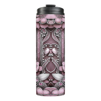 Roze thermisch getumbler thermosbeker