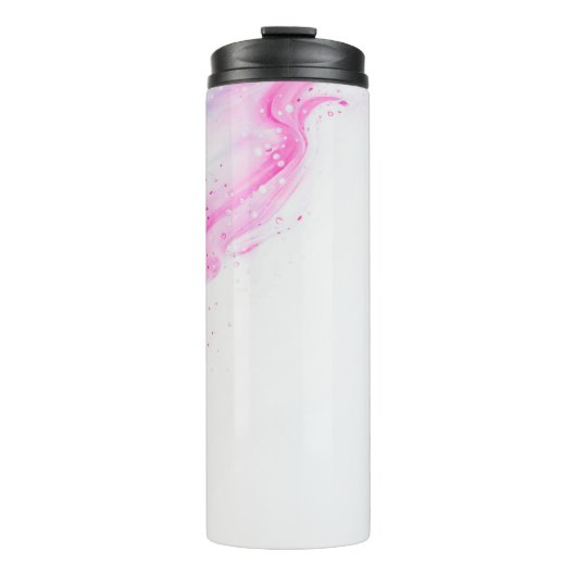 Roze Thermosbeker (Voorkant)