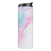 Roze Thermosbeker (Gedraaid links)