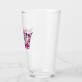 "Roze Tiara" Glas (Links)