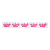 Roze Tiaras en kronen Satijnen Lint (Voorkant)