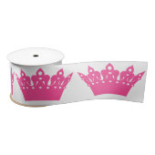 Roze Tiaras en kronen Satijnen Lint (Spoel)