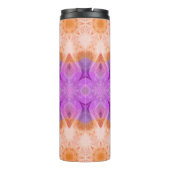 Roze Tie Dye Tumbler Thermosbeker (Achterkant)