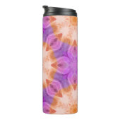 Roze Tie Dye Tumbler Thermosbeker (Geroteerd rechts)