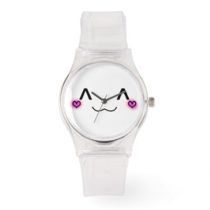 roze tiener horloge