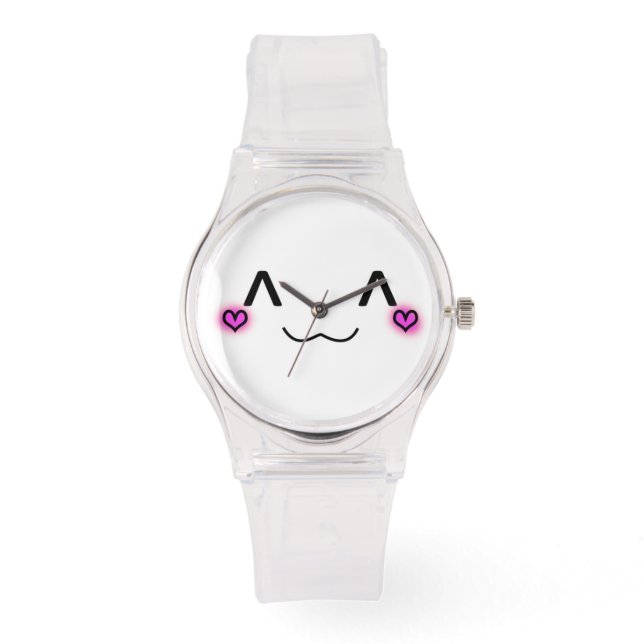 roze tiener horloge (Voorkant)