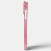 Roze Tiffany iPhone13 Hoesje met, zonder monogram (Achterkant / Links)