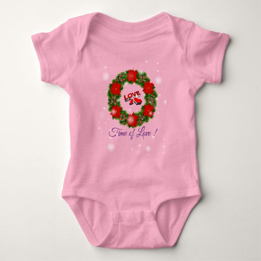 Roze Tijd van Liefde Romper (Voorkant)