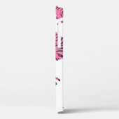 Roze tijger ligt in verschillende posities. Tropis Case-Mate iPhone Case (Achterkant / Links)