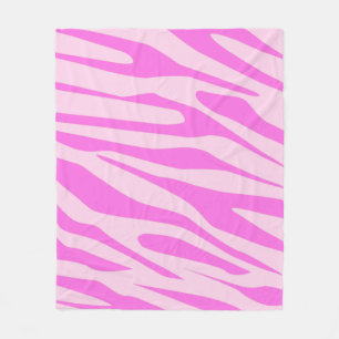 Roze Tijger Naadloos Patroon  Fleece Deken