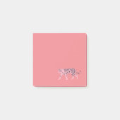 Roze tijger post-it® notes (Voorkant)