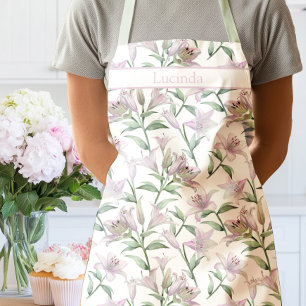 Roze Tijgerlelie Bloemen Schort