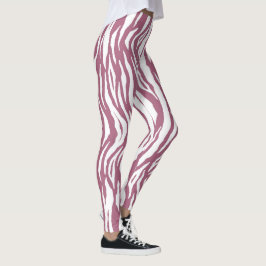 roze tijgerstrepen leggings