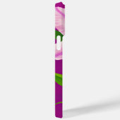 -roze tijllielenschildermonogrammen Case-Mate iPhone case (Achterkant / Rechts)